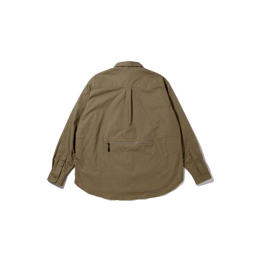 【P5倍 / SALE】NEW BASIC SNAP SHIRTS  - KHAKI (ACY-25SS-001) Acy(エイシー) |  | 07