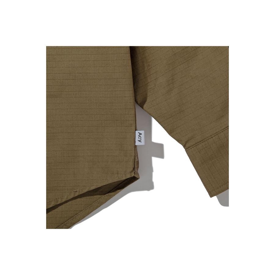 【P5倍 / SALE】NEW BASIC SNAP SHIRTS  - KHAKI (ACY-25SS-001) Acy(エイシー) |  | 08