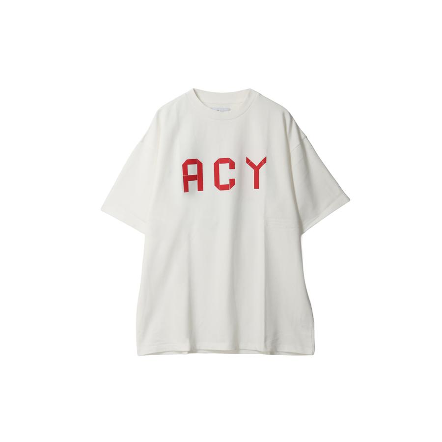 【P5倍 / SALE】Ori TEE - WHITE (ACY-25SS-012) Acy(エイシー) | 