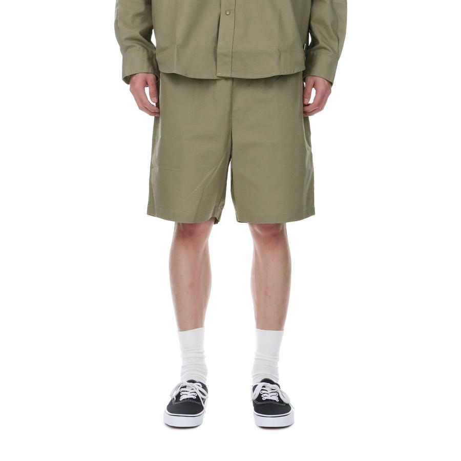 【P5倍 / SALE】NEW BASIC SHORTS - KHAKI (ACY-25SS-014) Acy(エイシー) | 