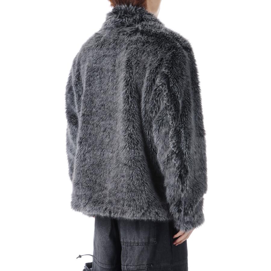 【P2倍】FUR COAT - BLACK (25AW-FS-09 / FS1782) F-LAGSTUF-F(フラグスタフ) |  | 02