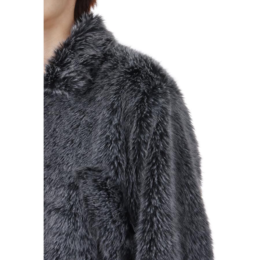 【P2倍】FUR COAT - BLACK (25AW-FS-09 / FS1782) F-LAGSTUF-F(フラグスタフ) |  | 03