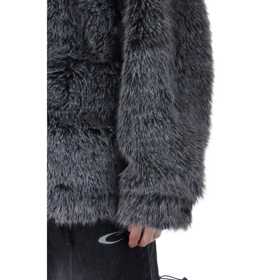 【P2倍】FUR COAT - BLACK (25AW-FS-09 / FS1782) F-LAGSTUF-F(フラグスタフ) |  | 04