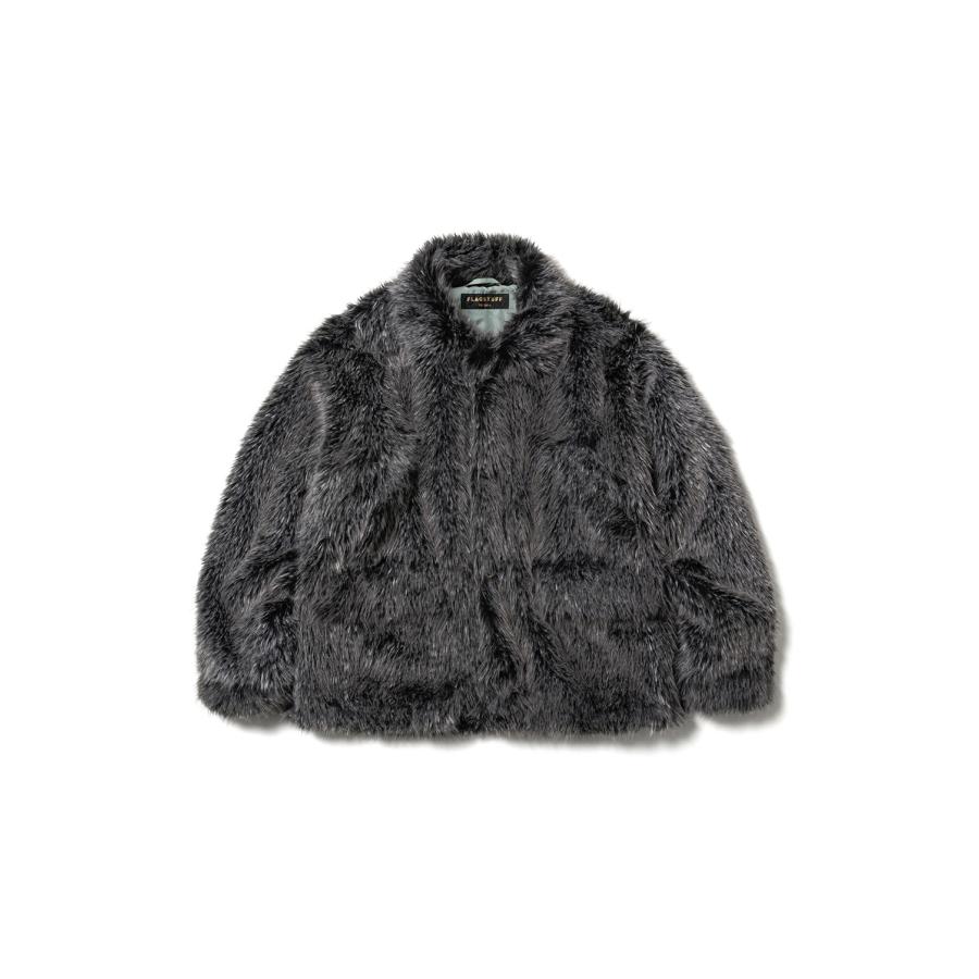 【P2倍】FUR COAT - BLACK (25AW-FS-09 / FS1782) F-LAGSTUF-F(フラグスタフ) |  | 05