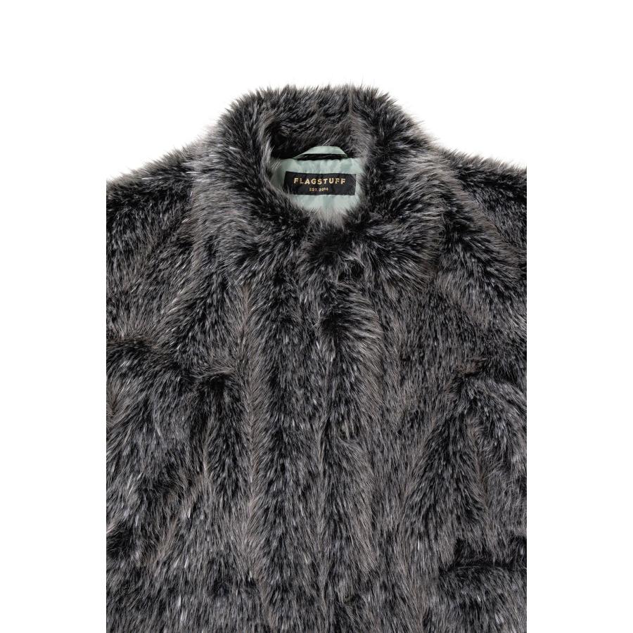 【P2倍】FUR COAT - BLACK (25AW-FS-09 / FS1782) F-LAGSTUF-F(フラグスタフ) |  | 07