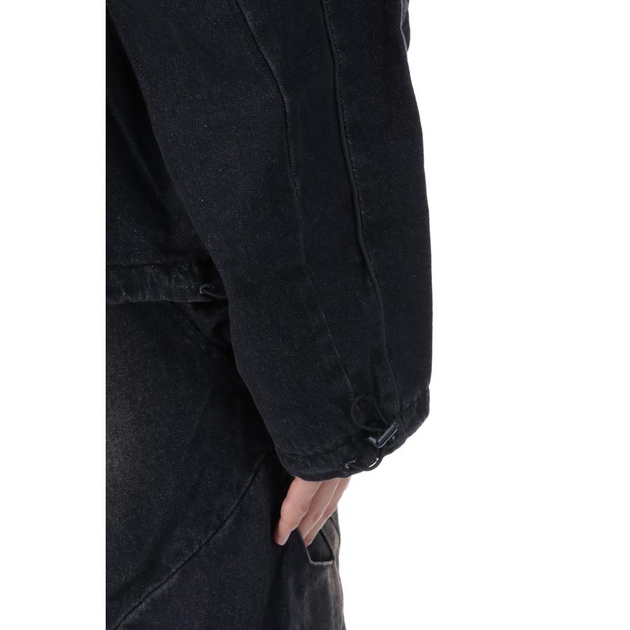 CPG RHOMBUS POCKET FADE DENIM JACKET - BLACK (25AW-CPG-02 / FS1881