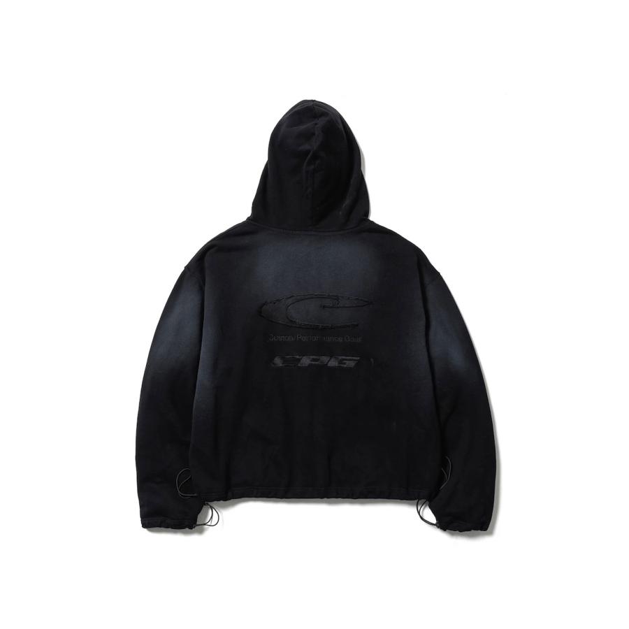 【P2倍】CPG LOGO FADE ZIP HOODIE - BLACK (25AW-CPG-04 / FS1883) F-LAGSTUF-F(フラグスタフ) |  | 01