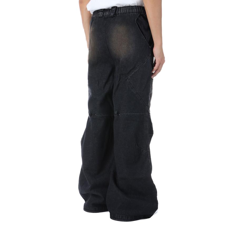 【P2倍】CPG RHOMBUS FADE DENIM PANTS - BLACK (25AW-CPG-08 / FS1882) F-LAGSTUF-F(フラグスタフ) |  | 02