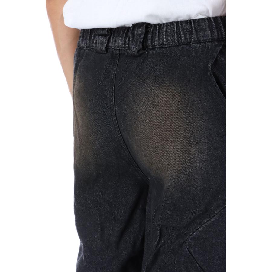 【P2倍 / SALE】CPG RHOMBUS FADE DENIM PANTS - BLACK (25AW-CPG-08 / FS1882) F-LAGSTUF-F(フラグスタフ) |  | 03