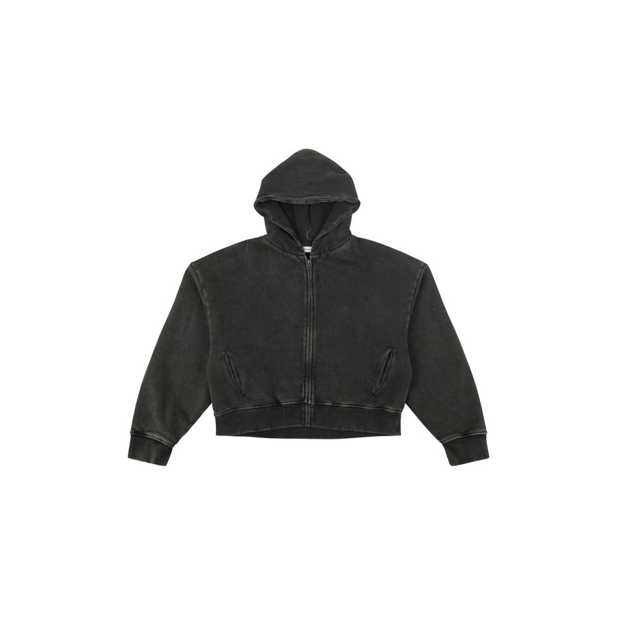 【P5倍 / SALE】THERMAL HOOD / WASHED BLACK (UNU-25-1004-WB) Entire Studios(エンタイア スタジオ) | 
