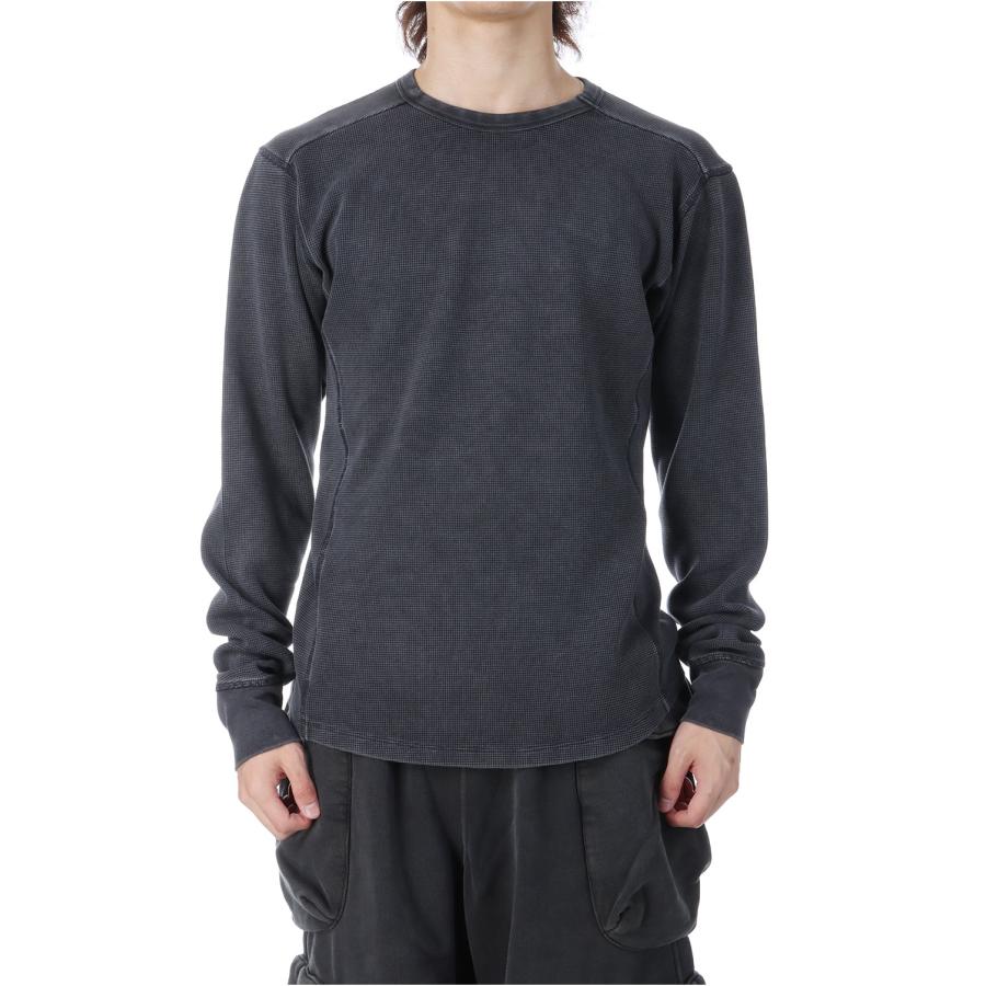 THERMAL LONG SLEEVE / WASHED BLACK (ES2260WB) Entire Studios(エンタイア スタジオ) | 