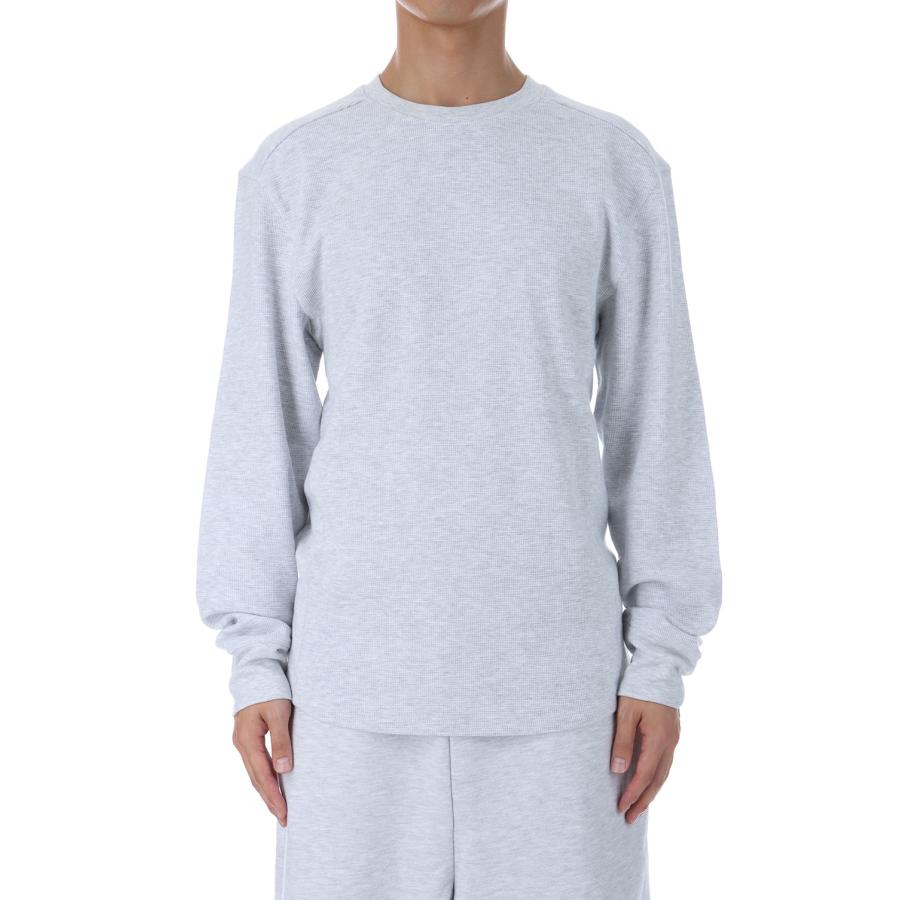 【P5倍 / SALE】THERMAL LONG SLEEVE / HEATHER GREY (UNU-25-2011-HG) Entire Studios(エンタイア スタジオ) |  | 02