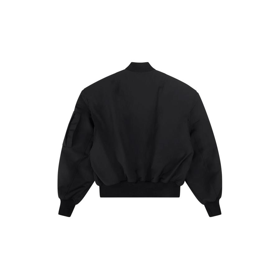 【P5倍 / SALE】BROAD BOMBER WOOL / BLACK WOOL (ESU-W25-1047-BW) Entire Studios(エンタイア スタジオ) |  | 01