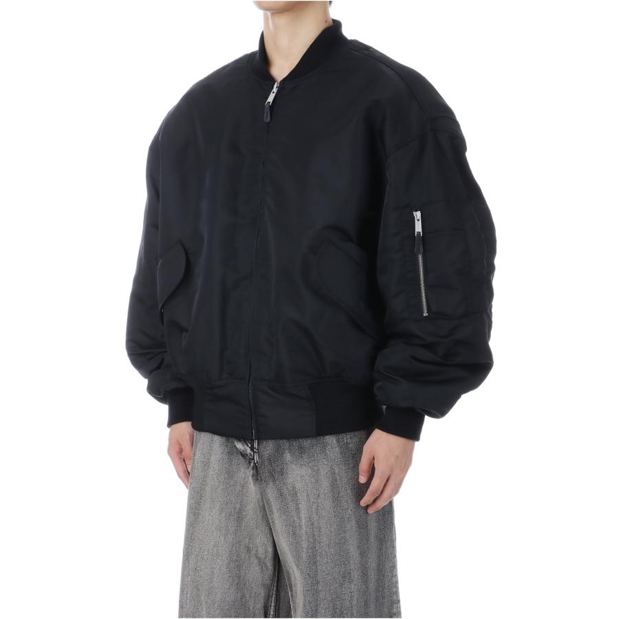 【P5倍 / SALE】BROAD BOMBER WOOL / BLACK WOOL (ESU-W25-1047-BW) Entire Studios(エンタイア スタジオ) |  | 04