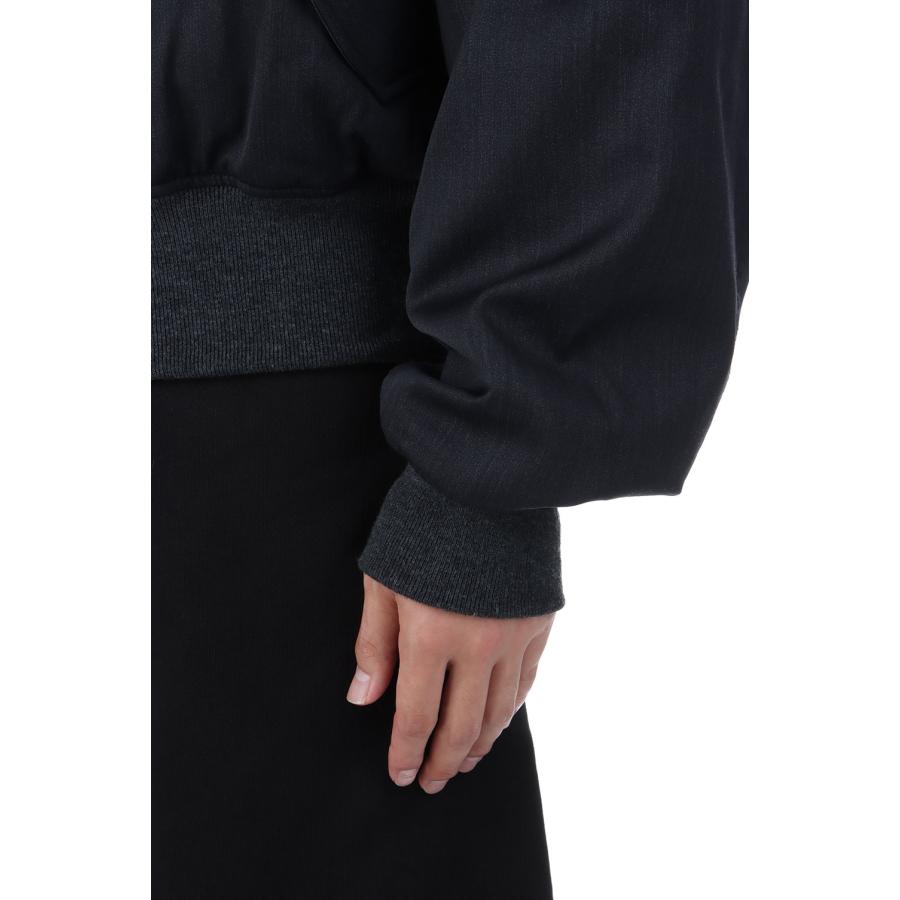 【P5倍 / SALE】CROPPED BROAD BOMBER SUITING / GREY (ESU-W25-1048-GR) Entire Studios(エンタイア スタジオ) |  | 06