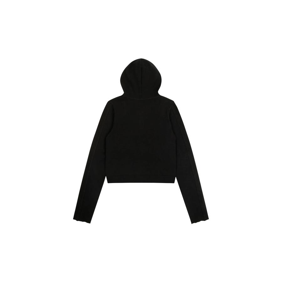 【P5倍 / SALE】LIGHTWEIGHT CROPPED ZIP-UP / BLACK (UNW-25-1010-BL) Entire Studios(エンタイア スタジオ) |  | 01