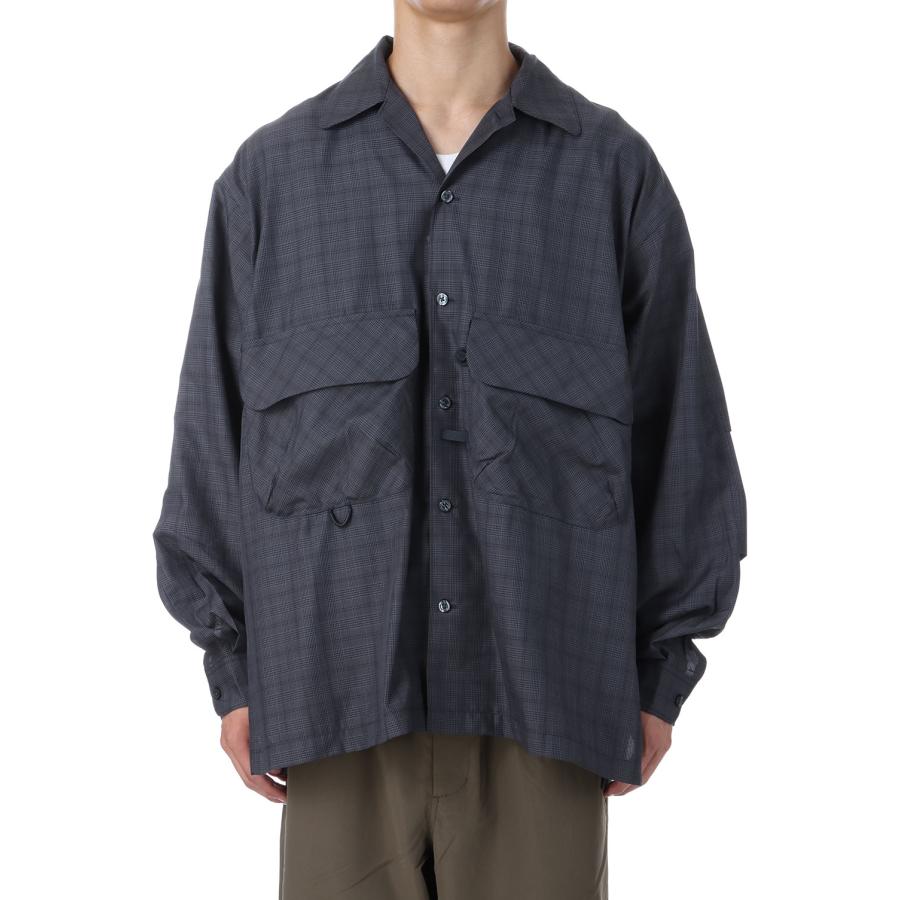 トップス daiwapier39TECH SPORTS OPEN COLLAR SHIRT TECH SPORTS OPEN COLLOR SHIRTS