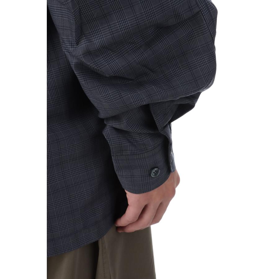 DAIWA PIER39 TECH SPORTS OPEN COLLAR SHIRT L/S NOVA CHECK