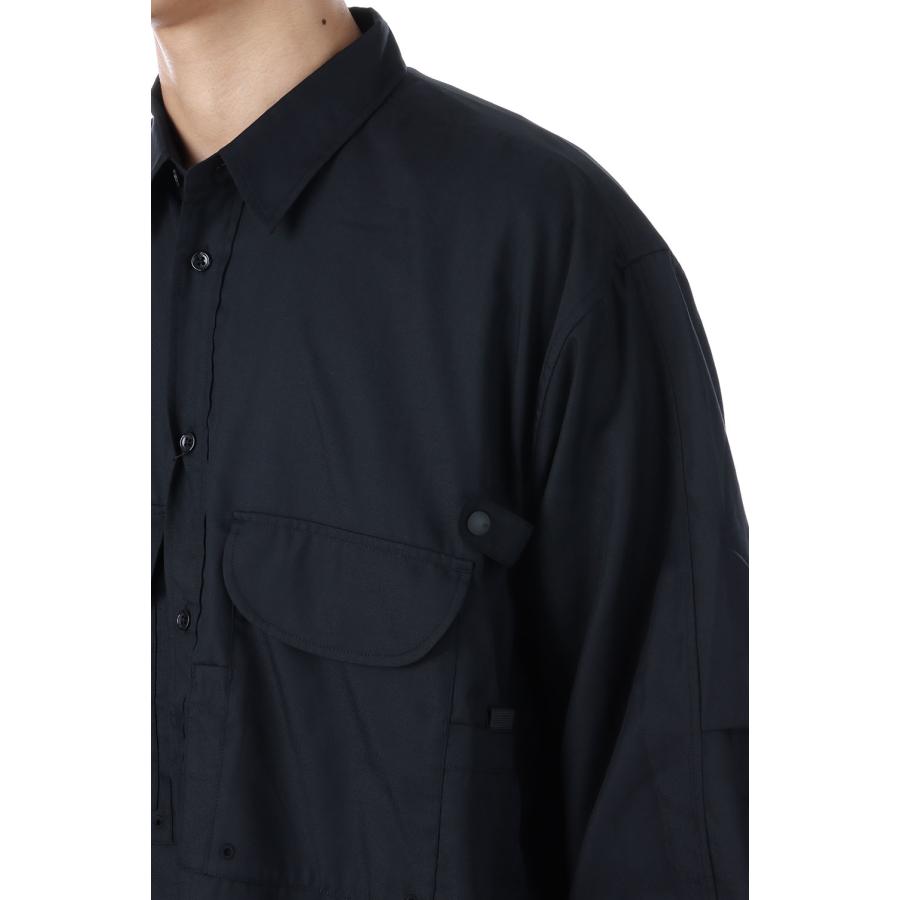 DAIWA PIER39 【P10倍】TECH FISHING SHIRT L/S - BLACK (BE