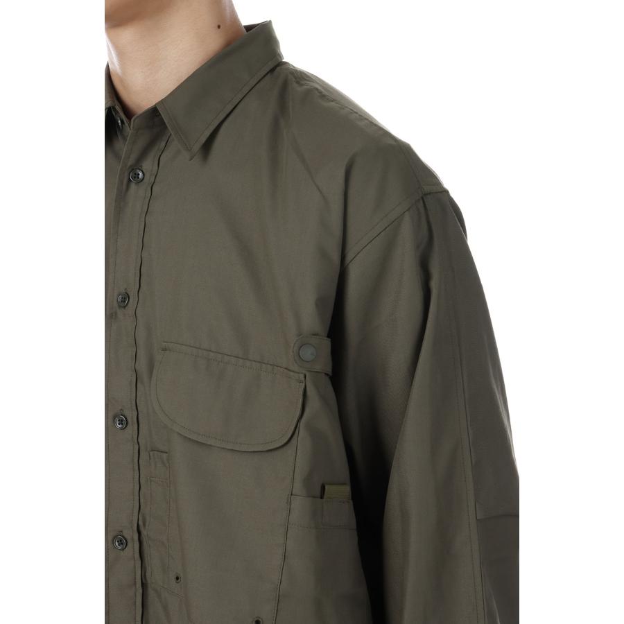 DAIWA PIER39 TECH FISHING SHIRT L/S - OLIVE (BE-84025W