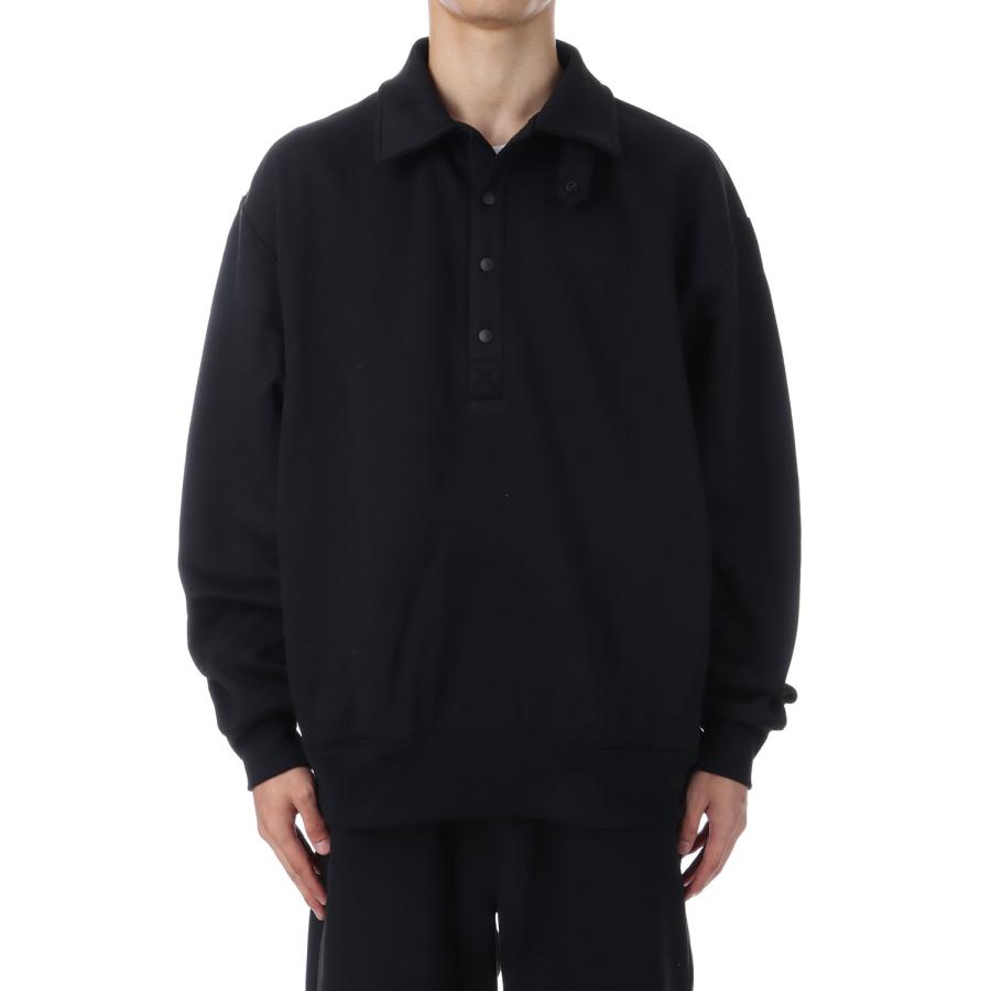 DAIWA PIER39 【P10倍】TECH SWEAT SNAP PULLOVER - BLACK (BE