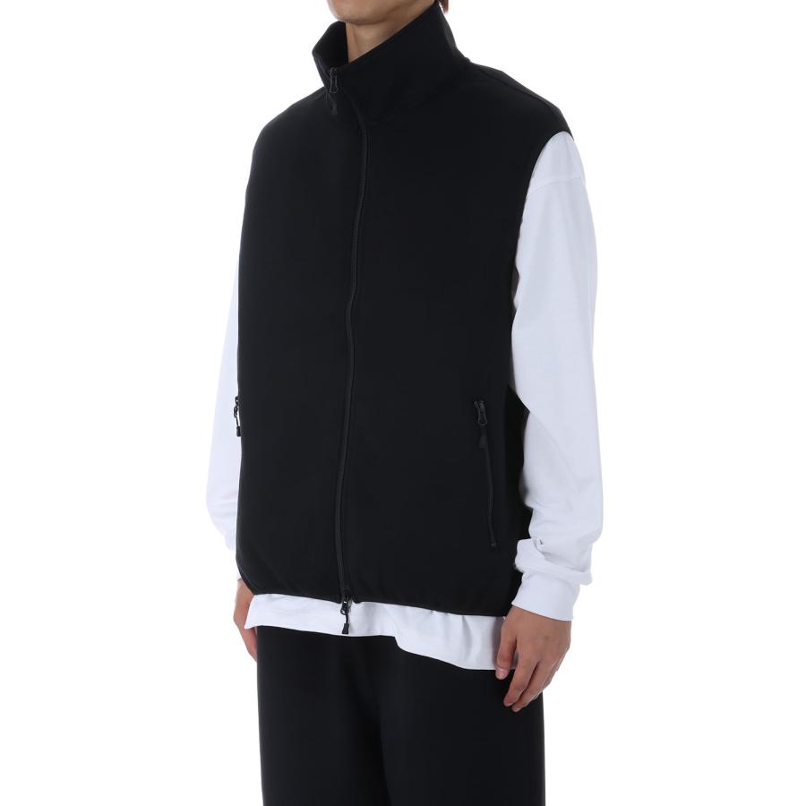 TECH SCUBA KNIT STAND COLLAR VEST - BLACK (BE-61025W) DAIWA PIER39(ダイワ ピア39) | DAIWA PIER39 | 01