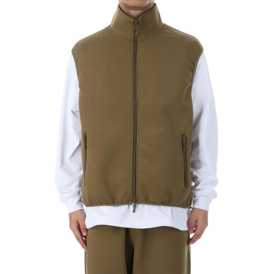 【P5倍】TECH SCUBA KNIT STAND COLLAR VEST - COYOTE (BE-61025W) DAIWA PIER39(ダイワ ピア39) | DAIWA PIER39
