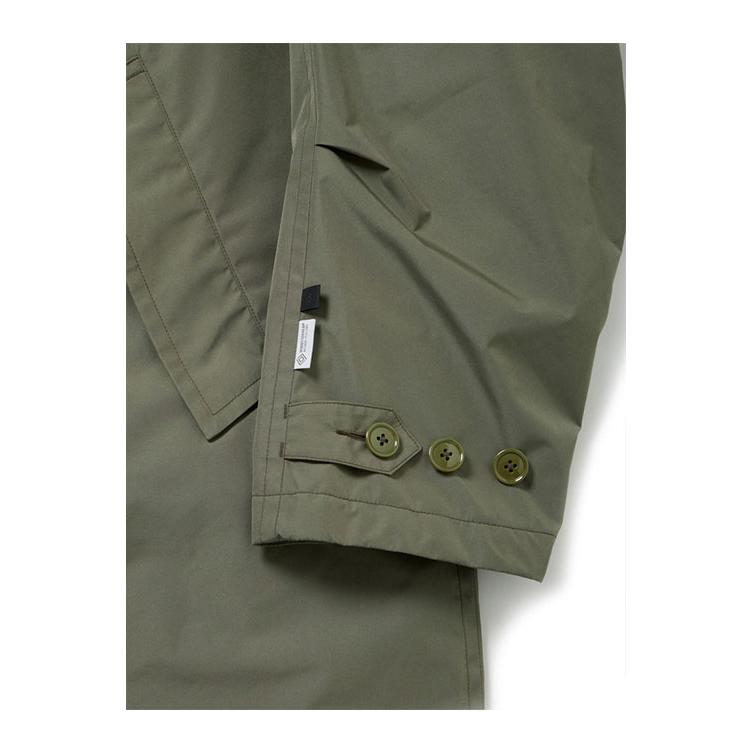 【P5倍】WINDSTOPPER(R) TECH BALMACAAN RAIN COAT - OLIVE (BJ-11025W) DAIWA PIER39(ダイワ ピア39)の画像
