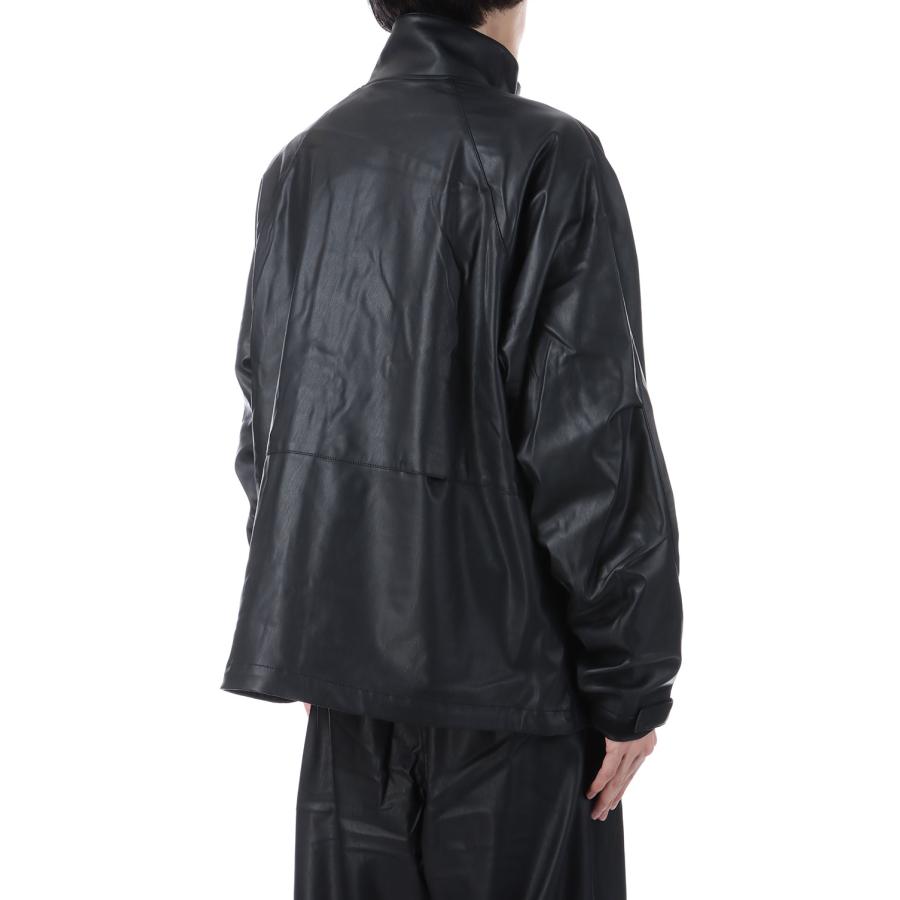 DAIWA PIER39 TECH SYNTHETIC SKIN WINDBREAKER JACKET - BLACK