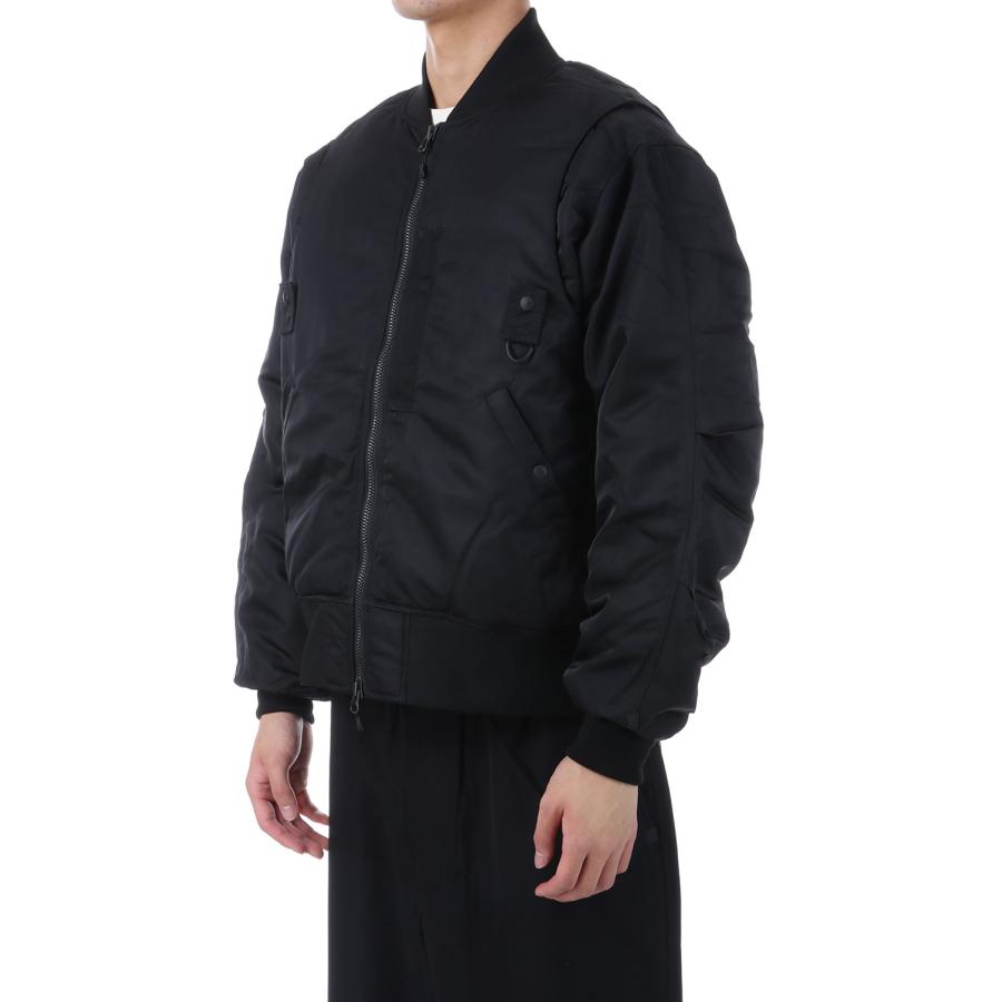 【P5倍】TECH 2WAY MA-1 DOWN JACKET - BLACK (BW-40025W) DAIWA PIER39(ダイワ ピア39) | DAIWA PIER39 | 01
