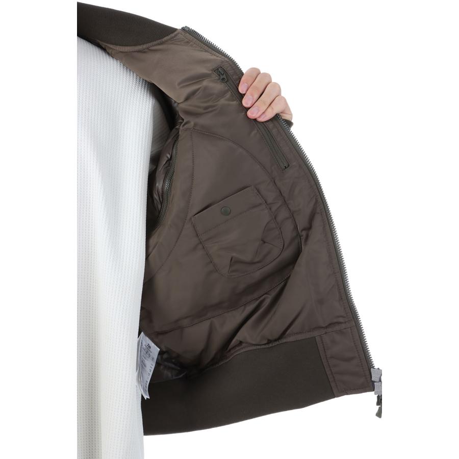 【P5倍】TECH 2WAY MA-1 DOWN JACKET - BROWN KHAKI (BW-40025W) DAIWA PIER39(ダイワ ピア39) | DAIWA PIER39 | 09