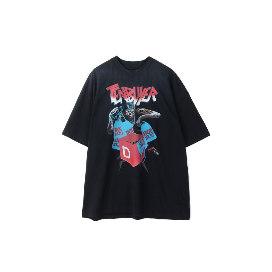【P5倍】TENBUYER T-SHIRT -BLACK (25SS78CS390) doublet(ダブレット) | 