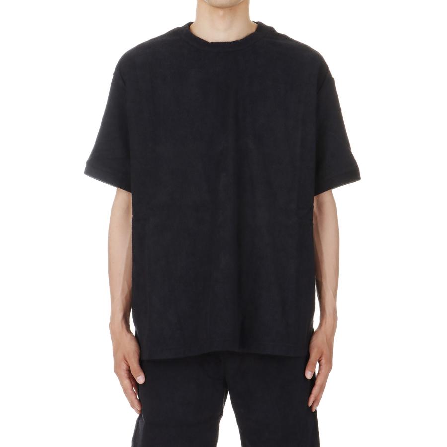 FT-Shirt(2mm Pile) / BLACK (TFIN-1006) THING FABRICS(シング ファブリックス) | 