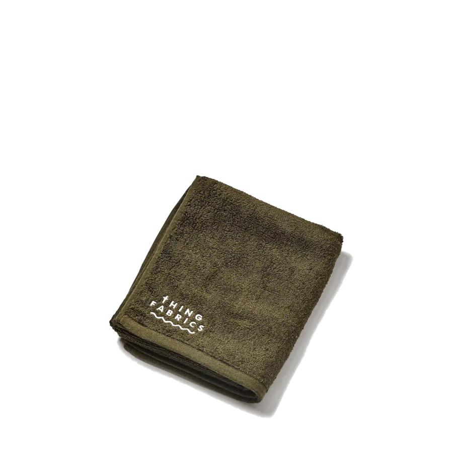 【P5倍】TIP TOP365 face towel - OLIVE (TFOT-100) THING FABRICS(シング ファブリックス) | 