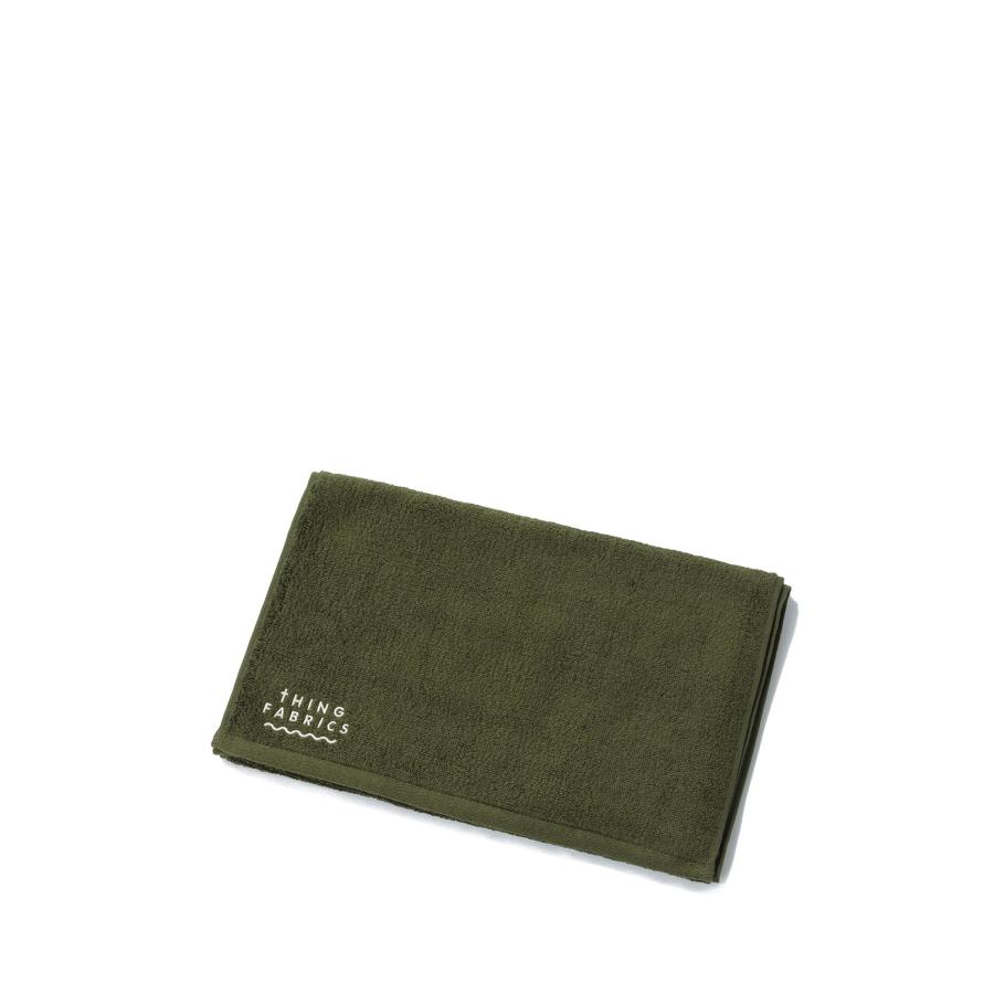 【P5倍】TIP TOP365 face towel - OLIVE (TFOT-100) THING FABRICS(シング ファブリックス) |  | 02