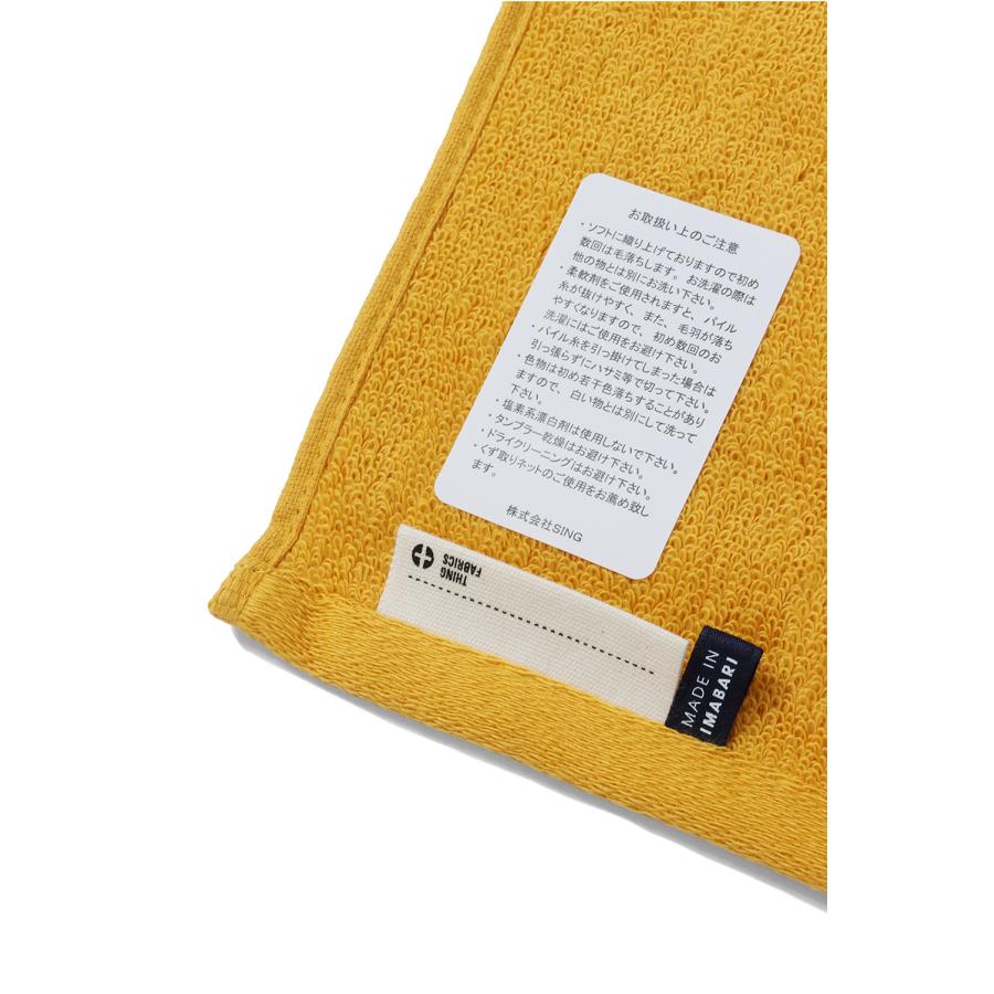 【P5倍】TIP TOP365 face towel - YELLOW (TFOT-100) THING FABRICS(シング ファブリックス) |  | 03