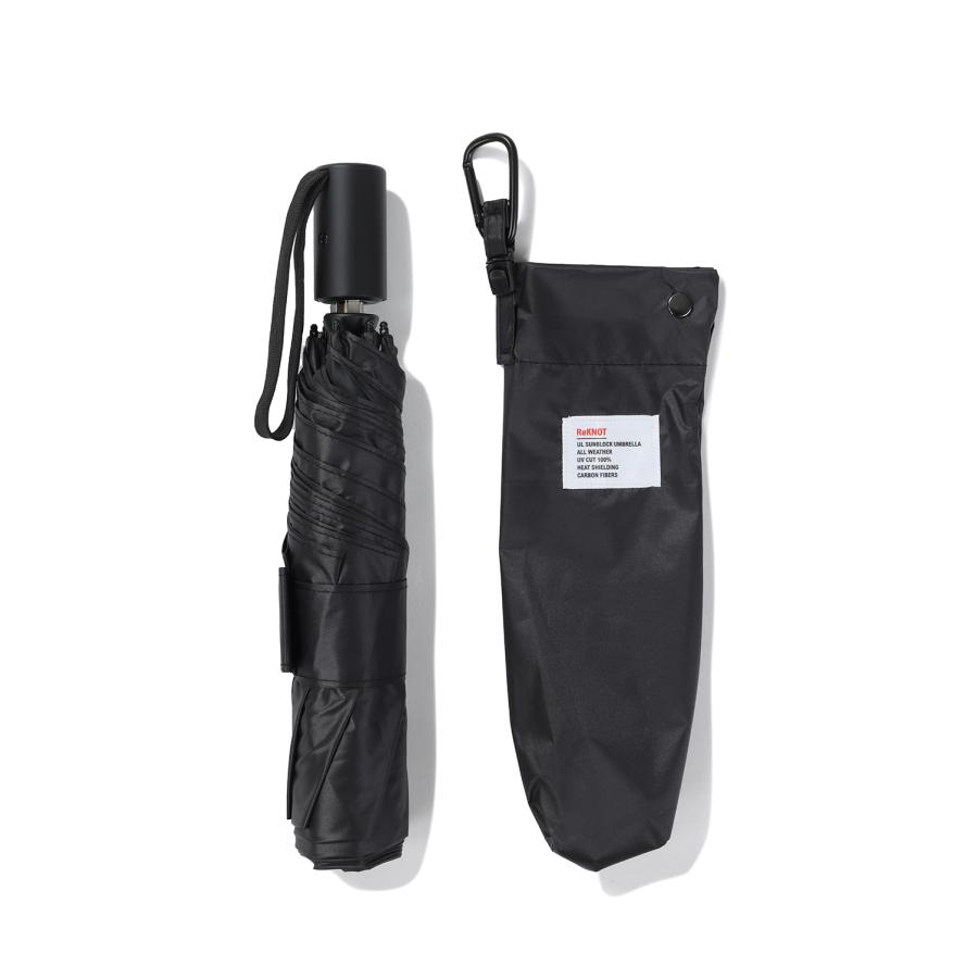 【P10倍】【SALE】U/L SUNBLOCK UMBRELLA AUTOMATIC - BLACK (RKN-25002) ReKNOT(リノット) |  | 01
