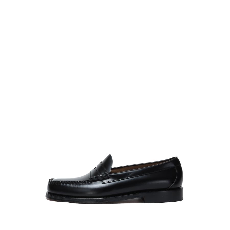 WEEJUN HERITAGE LARSON MOC PENNY - BLACK LEATHER (BA11010H) G.H BASS(バス) | 