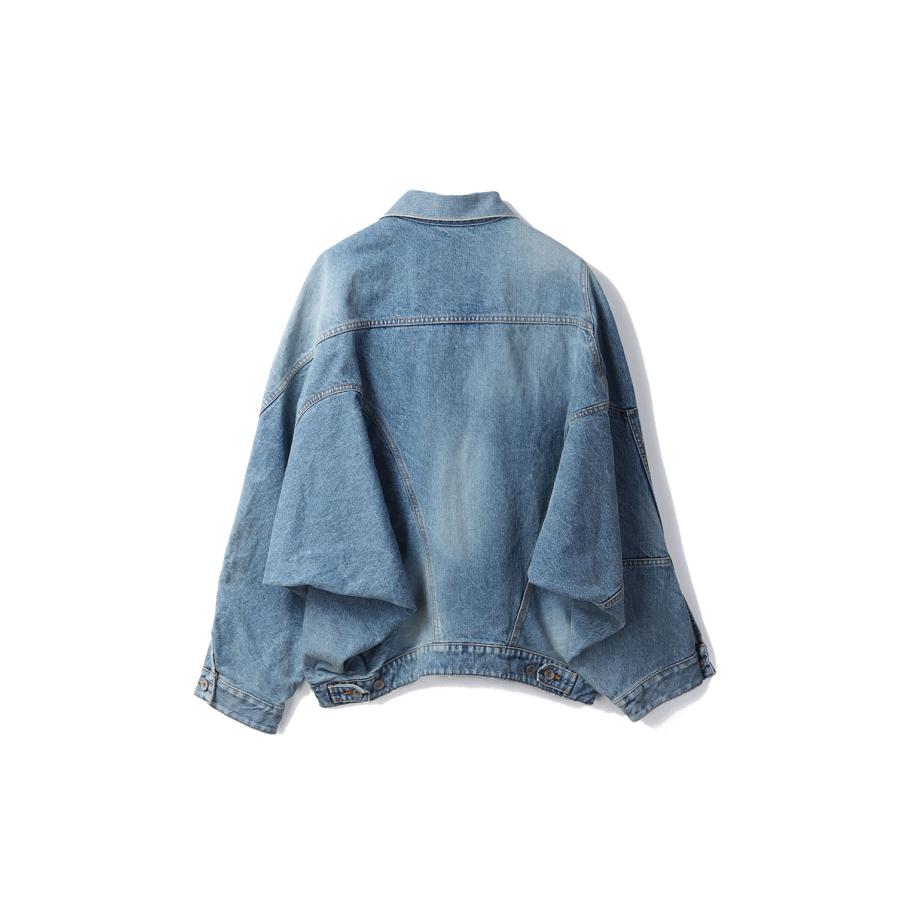 【P2倍 / SALE】DISTORTED CUTTING DENIM JACKET - INDIGO (25AW24BL235) doublet(ダブレット) |  | 07