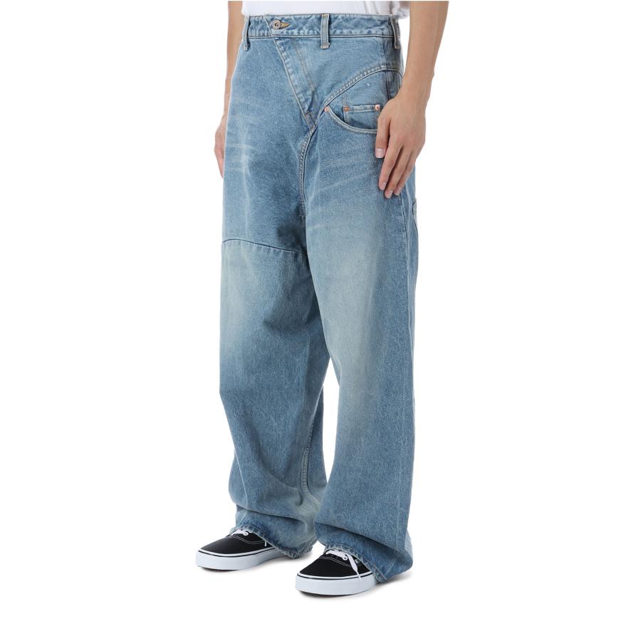 【P2倍】DISTORTED CUTTING DENIM PANTS - INDIGO (25AW24PT323) doublet(ダブレット) |  | 02