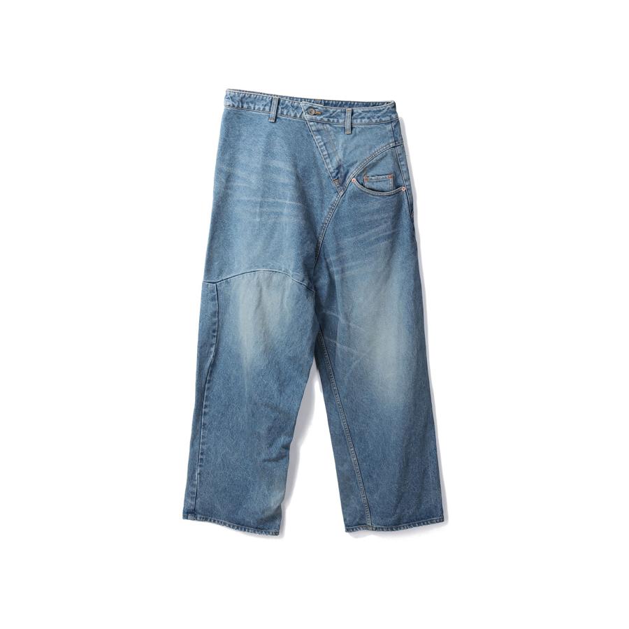 【P2倍】DISTORTED CUTTING DENIM PANTS - INDIGO (25AW24PT323) doublet(ダブレット) |  | 07