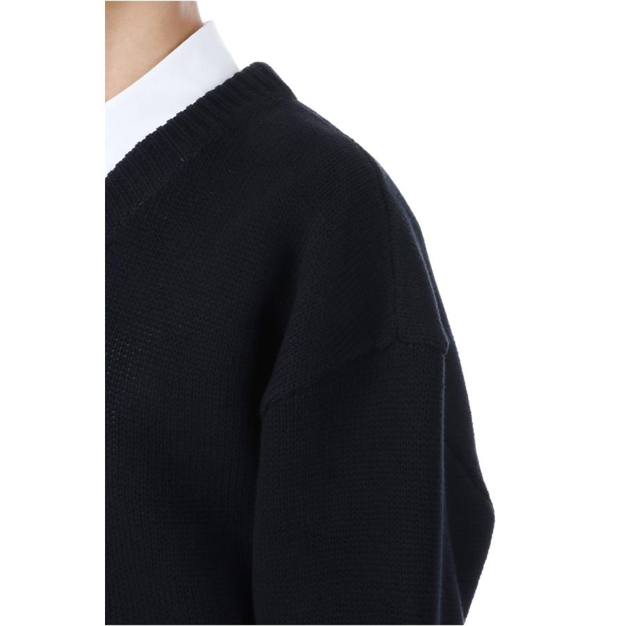 【P2倍】BOUNCE FUSION KNIT PULLOVER - BLACK (25AW67KN196) doublet(ダブレット) |  | 03