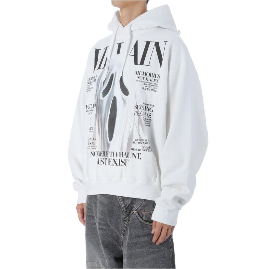 【SALE】VILLAIN COVER PRINT HOODIE - WHITE (25AW47CS410) doublet(ダブレット) |  | 01