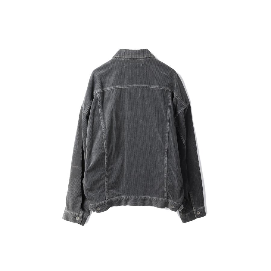 【P2倍】BONE APPLIQUE CORDUROY JACKET - GREY (25AW30BL238) doublet(ダブレット) |  | 06