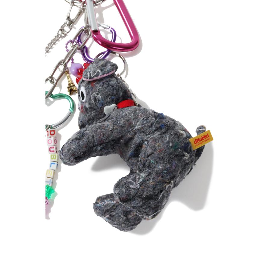 KEY CHAIN WITH DOG DOLL - MULCH (25AW91AC36) doublet