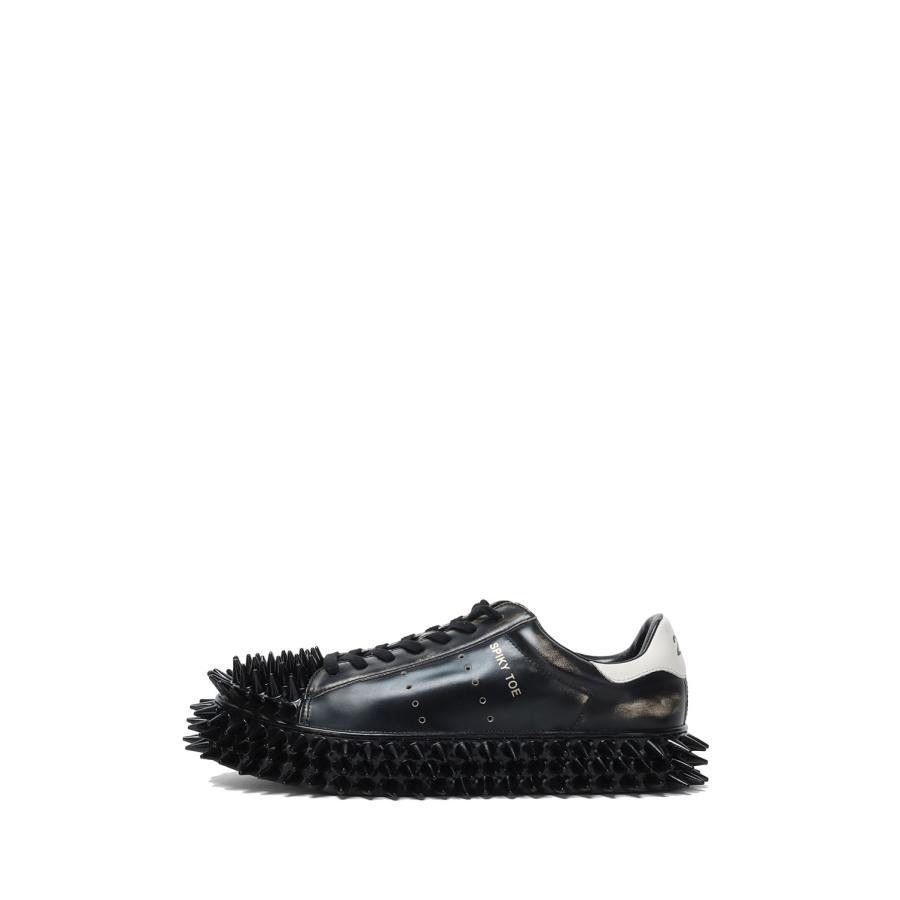 【P2倍】SPIKY LEATHER SNEAKER - BLACK (25AW76FT63) doublet(ダブレット) | 