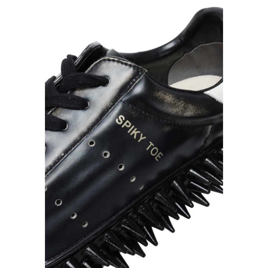 【P2倍】SPIKY LEATHER SNEAKER - BLACK (25AW76FT63) doublet(ダブレット) |  | 08