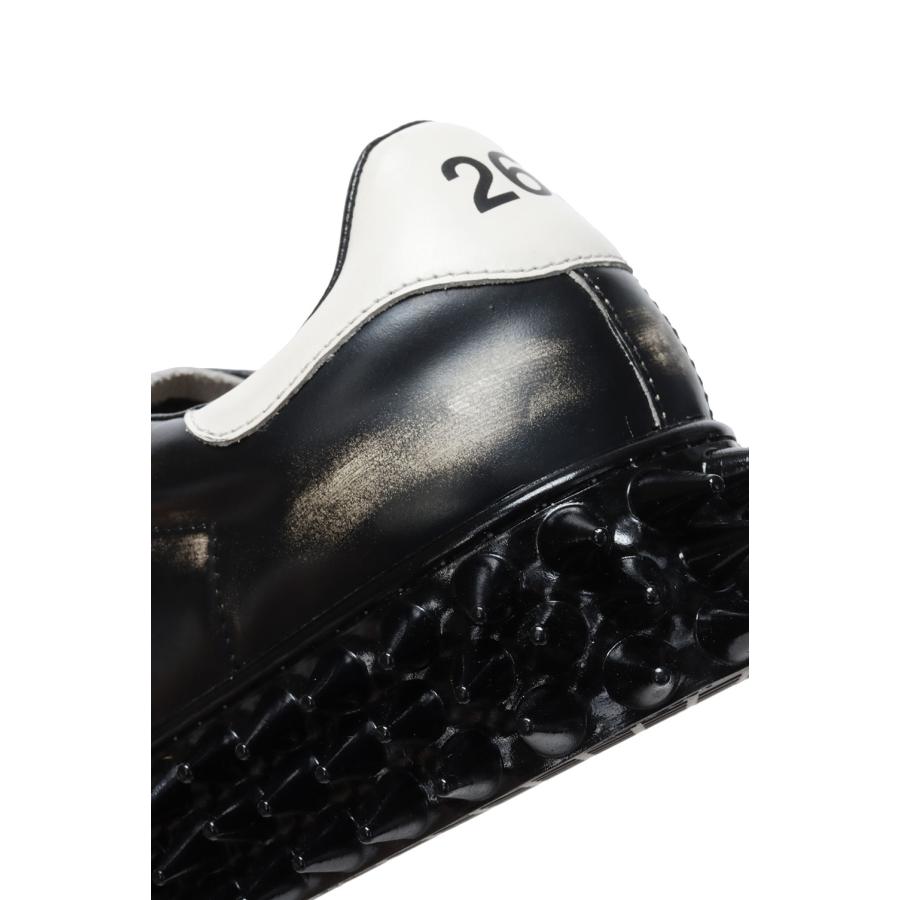 SPIKY LEATHER SNEAKER - BLACK (25AW76FT63) doublet(ダブレット 