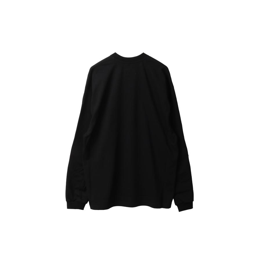【P2倍】1/F FLUCTUATION LENTICULAR L/S T-SHIRT - BLACK (25AW46CS409) doublet(ダブレット) |  | 01