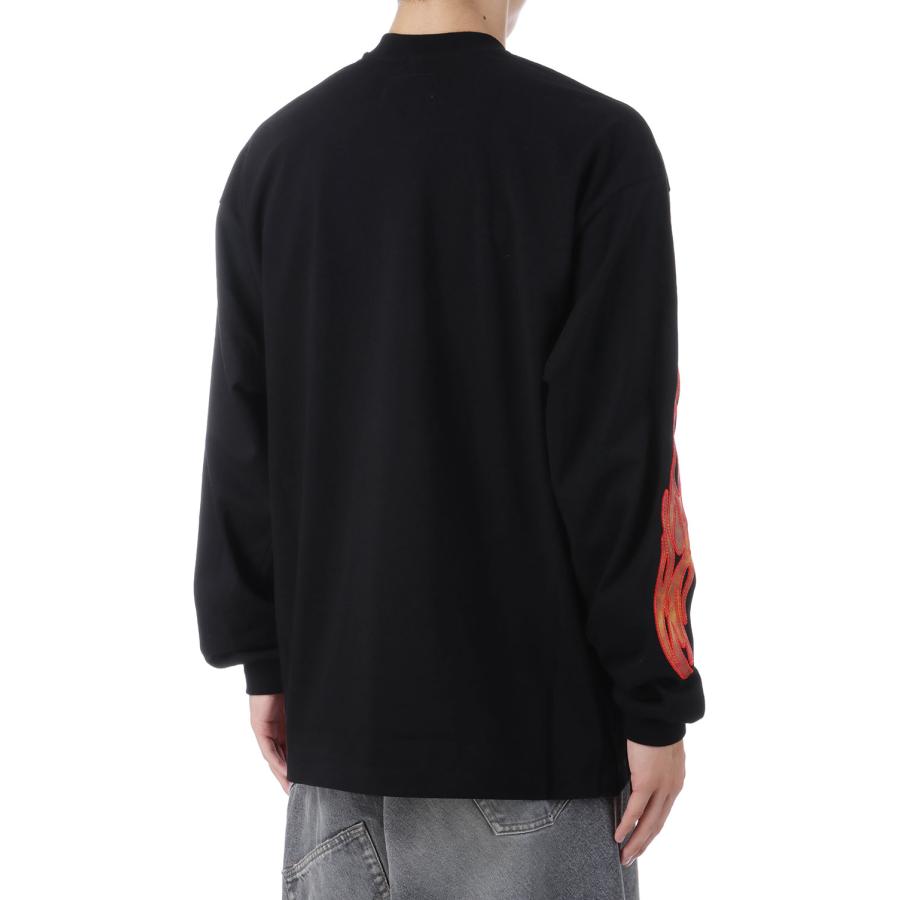 【P2倍】1/F FLUCTUATION LENTICULAR L/S T-SHIRT - BLACK (25AW46CS409) doublet(ダブレット) |  | 04